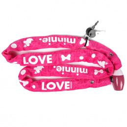 BICYCLE CHAIN LOCK MINNIE