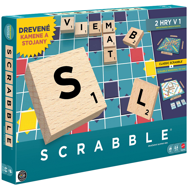 Scrabble Wooden Edition Slovak JLJ69