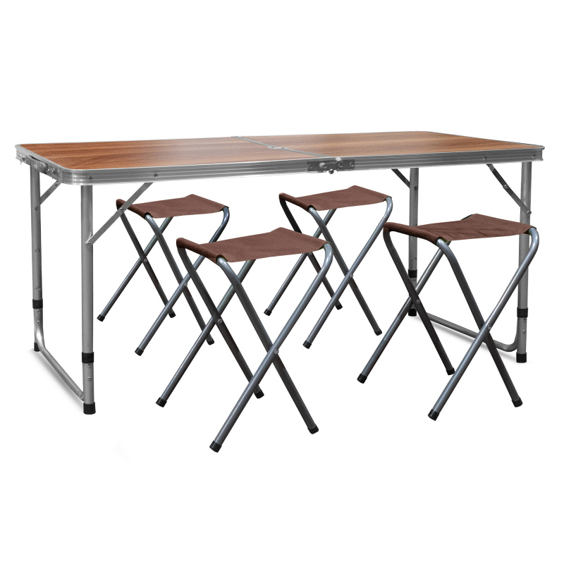 Aga Camping Folding Set Brown - 6DAZ048 - 2. QUALITY