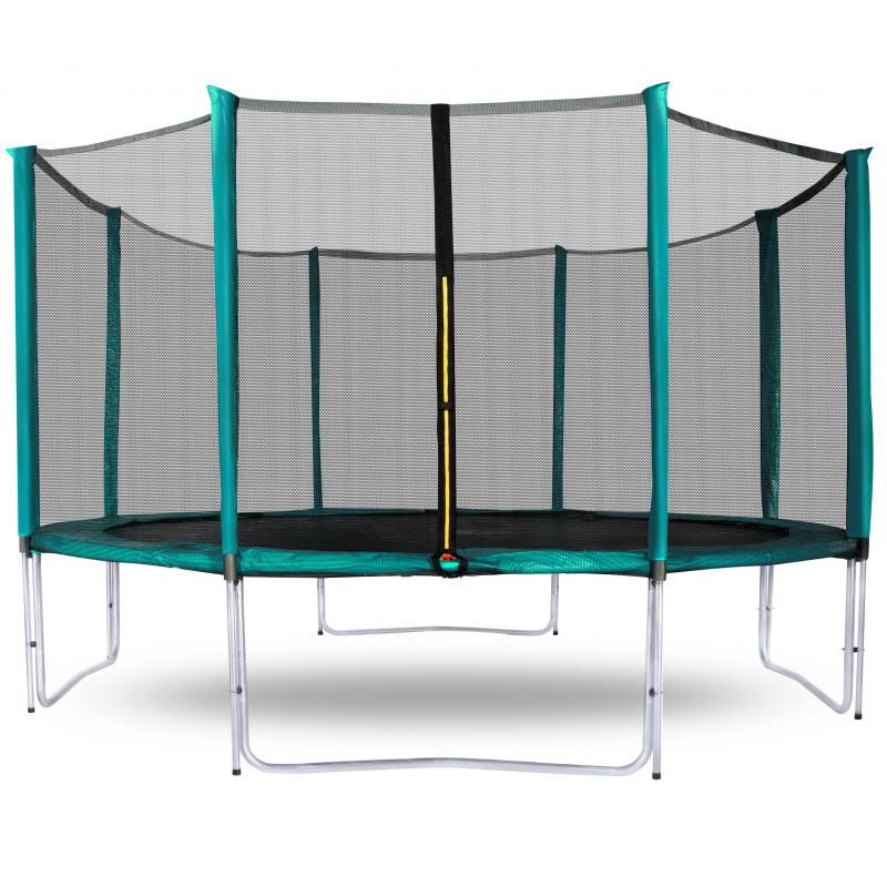 Aga SPORT PRO Trampoline 366 cm Dark Green + protective net