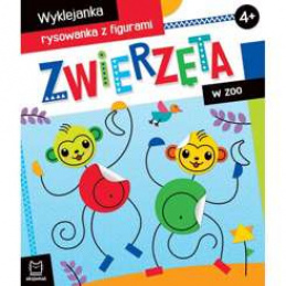 Axiom Animals in the Zoo. Cut-out coloring 4+ KS0729 universal