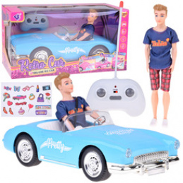 Retro Cadillac Pilot Car Stylish Driver Ken RC0746 Universal