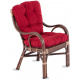Aga Rattan set BUTEO Choco Maroon