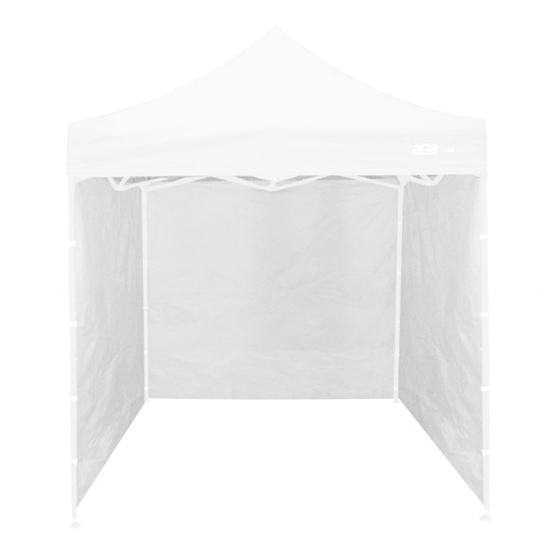 Aga Sidewalls for sales stand 3x3m White