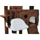 Aga Scratching post for cats 170 cm Brown and white