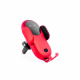 Aga Mobile Holder with Wireless Qi Charging Red