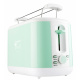 Bestron Toaster from the collection En Vogue - Pastel green