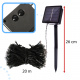 Aga Solar Light Chain 20 m 200 LED Warm White