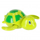 Green screw-on bath water turtle