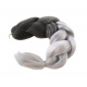 Hair Cane synthetic hair Ombre grey ISO