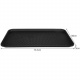 Shoe tray 75,5 x 38 x 3 cm black Ruhhy 19921