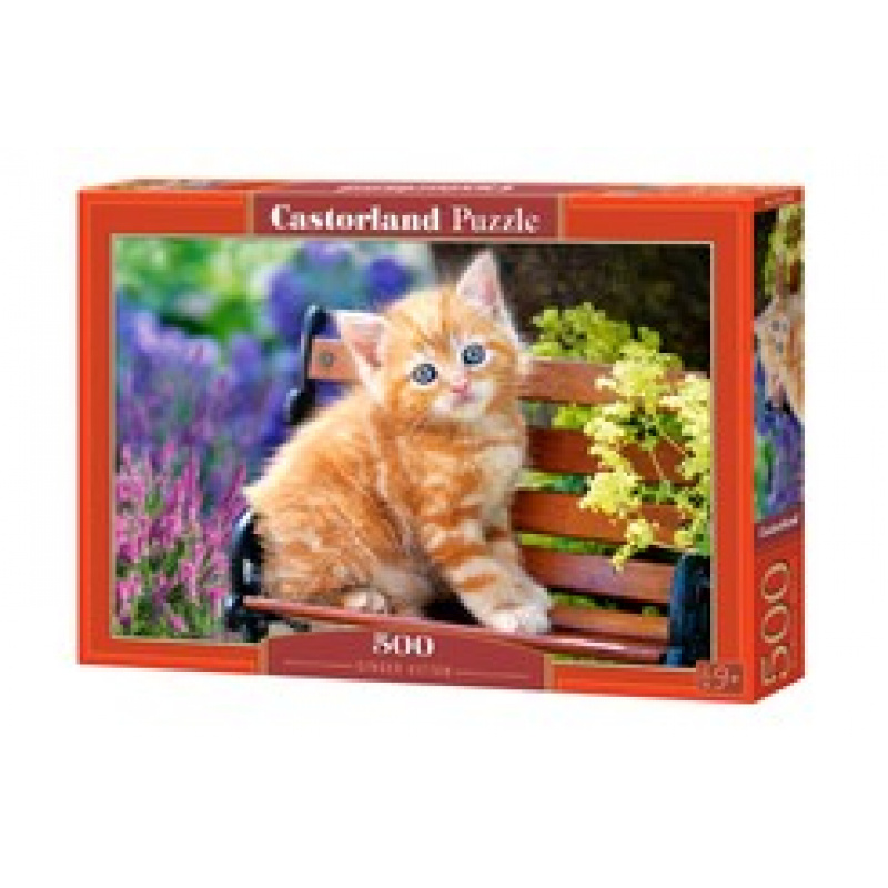 CASTORLAND Puzzle 500 pieces - Ginger Kitten