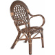 Aga Rattan set PAPIO Choco White