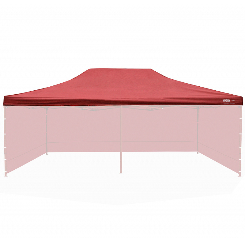 Aga Roof for sales stand 3x6m Red