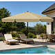 Linder Exclusiv Garden Parasol 400 cm Beige