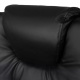 Office chair with footrest - black Malatec 23286 universal
