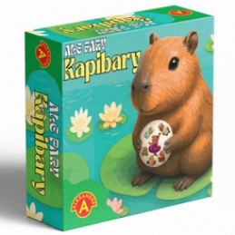 Alexander Card Game - But Capybara Pairs - Round Cards GR0791 Universal
