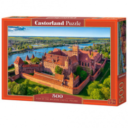 Puzzle 500-piece View of The Malbork Castle, Poland B-54039 universal