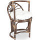 Aga Rattan set VULPES Choco White
