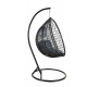Aga Hanging armchair ORTA MR4200B-DG Black/Dark grey