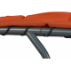 Linder Exclusiv Garden Lounger with Parasol Red