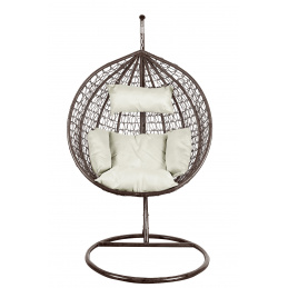 Aga Hanging Chair ORTA Brown/Beige