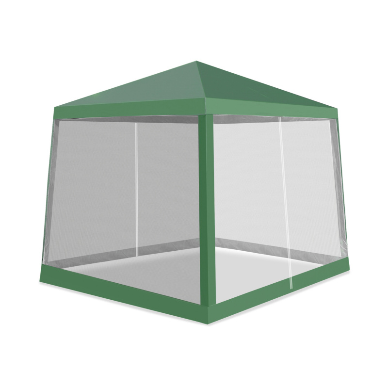 Aga Garden Pavilion with Mosquito Net 2.4x3 m Green