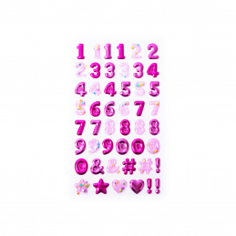 Aga4Kids Self-Adhesive Numbers DS8101RC