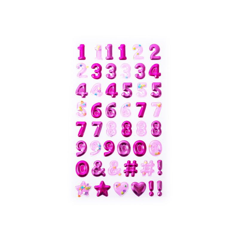 Aga4Kids Self-Adhesive Numbers DS8101RC