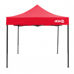 Aga Sales Stand without Sidewalls 3×3 m Light Red