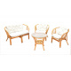 Aga Rattan set BAHAMA Honey White