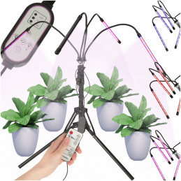 LED lamp for plant growth on a stand 4x80LED