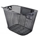 Handlebar basket with clip Black ISO 2355