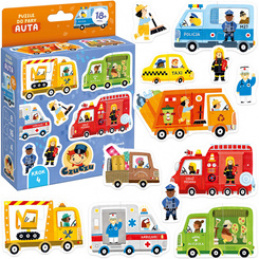 CzuCzu Puzzle for Pairs 18m+ CARS ZA5661 universal