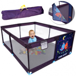 Large playpen for a child dry pool 160x200 cm + bag cover ZA5712 universal