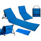 Aga Beach lounger with backrest foldable 150x47x48cm