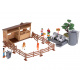 Aga Set Farmhouse with animals and machines 49 pcs