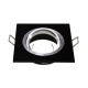 Square ceiling spotlight 71018 ALU black EXCLUSIVE