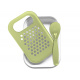 Plastic grater for vegetables and fruits with spoon CUCA