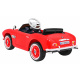 BMW 507 Retro Children's Electric Car Red + LED Audio + Remote Control + Eco Leather + EVA + Slow Start