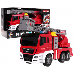 Mobile fire truck with water function