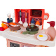 Kitchen with light and sound functions pink