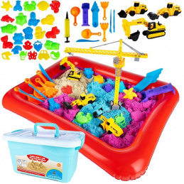 B29B1 KINETIC SAND 4KG 31 ELEM. CRANE EXCAVATOR