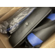 Aga Office Chair Black - Blue with Armrest 2DAZ172