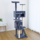 Aga Cat Scratcher 170 cm Gray-White