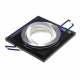BERGE suspended ceiling spot light BRG71001 - glass - square - black