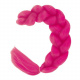 Hair Cinnamon synthetic braids ombre dark pink ISO