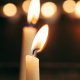 Set of taper candles 40 pcs - White