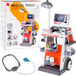 Interactive MEDICAL TROLLEY Doctor and Dentist Play Set ZA5874 Universal