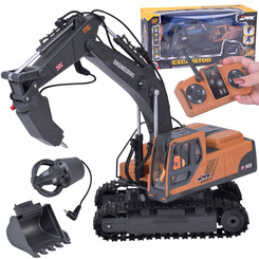 3-in-1 Remote Controlled Excavator Construction Vehicle with Interchangeable Attachments RC0752 Universal